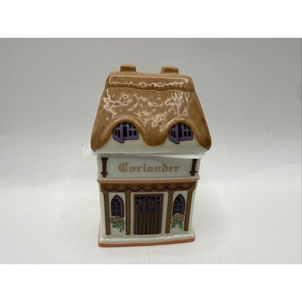 Lenox CANTERBURY CROSSING Spice Village Jar CORIANDER No Chips